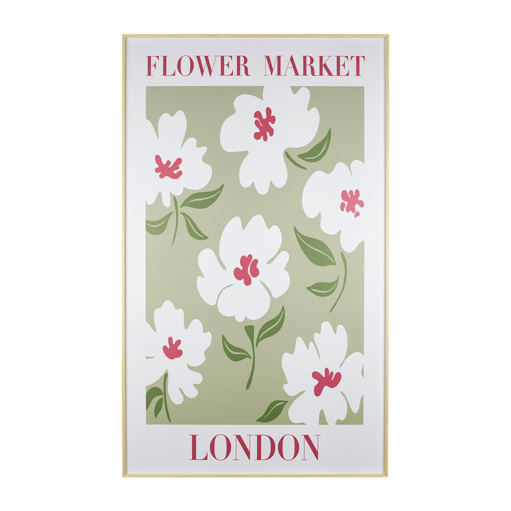 Outdoor Flower Wall Art - London Flower Market