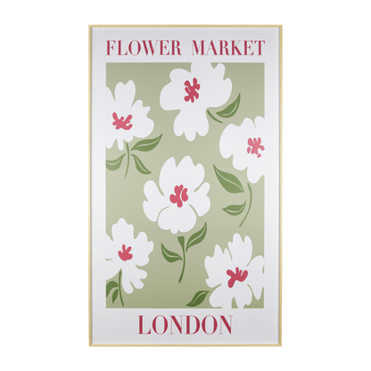 Outdoor Flower Wall Art - London Flower Market