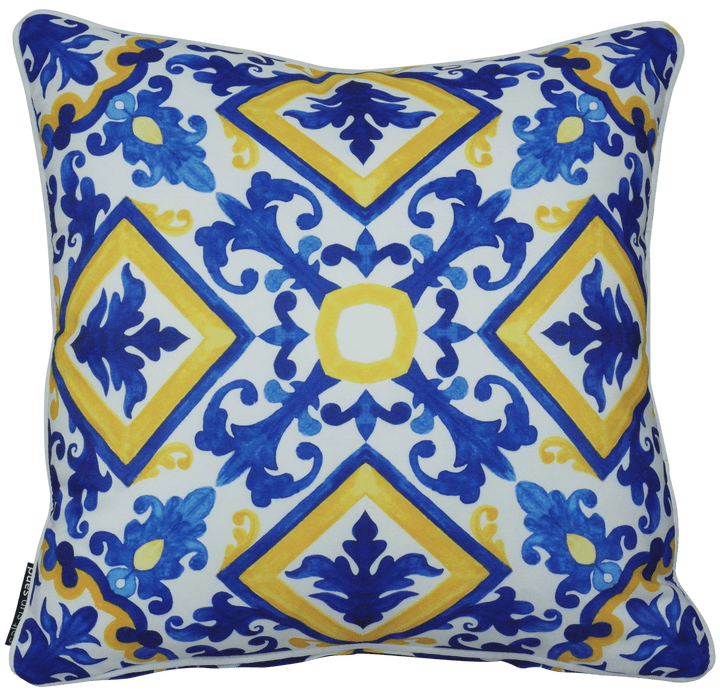 Mediterranean Outdoor Cushions | Blue Outdoor Cushions | Outdoor Cushions Bright - Sundance