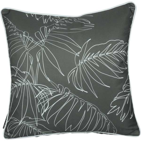 Green Floral Outdoor Cushions | Tropical Outdoor Cushions | Green Outdoor Cushions - Mother Earth