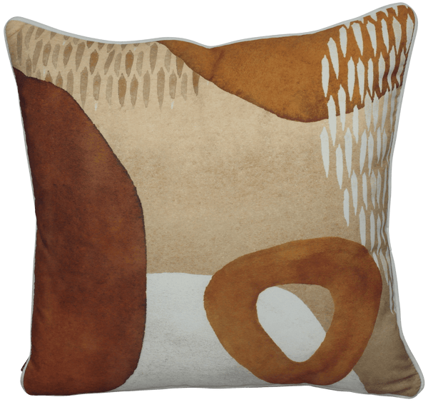 Rustic Outdoor Cushions - Red Centre