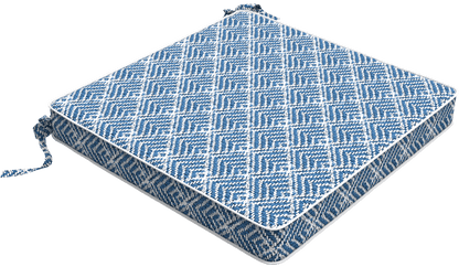 Square Outdoor Chair Pads - Shimmer