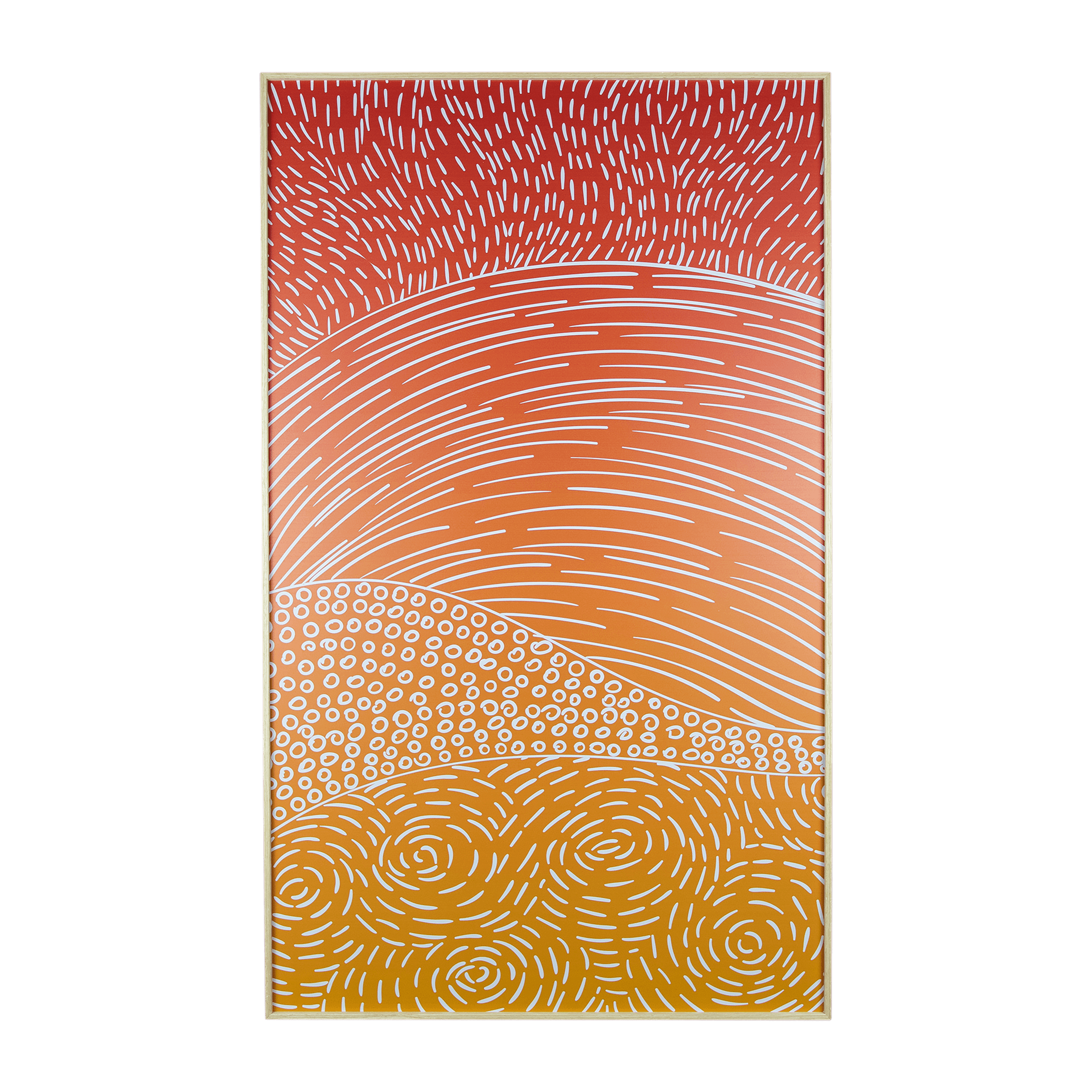 Abstract Outdoor Wall Art | Colourful Outdoor Wall Art - Sunscape 