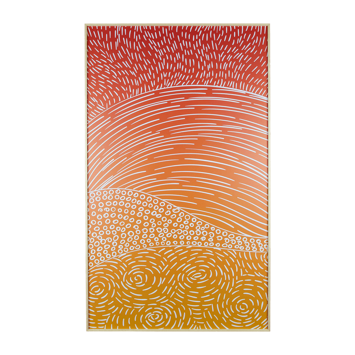 Abstract Outdoor Wall Art | Colourful Outdoor Wall Art - Sunscape 