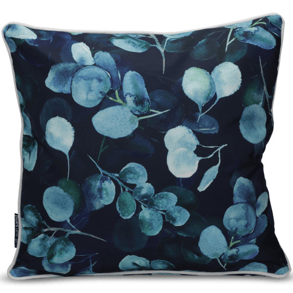 Teal Outdoor Cushions | Navy Outdoor Cushions | Hamptons Outdoor Cushions - Olive Twist 2