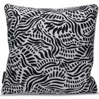 Black Outdoor Cushions - Seascape Black