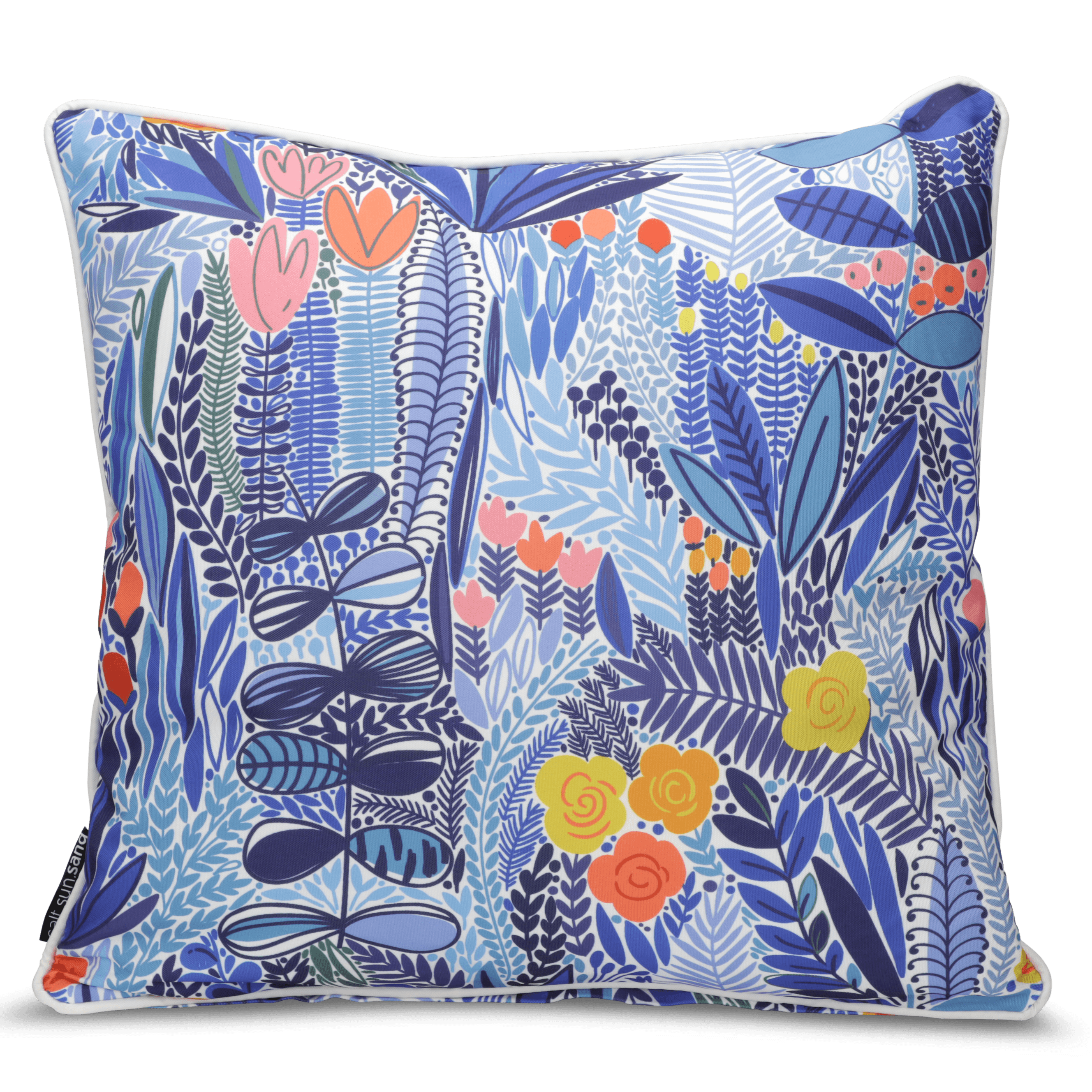 Outdoor Cushions Bright | Blue Outdoor Cushions - Spritz