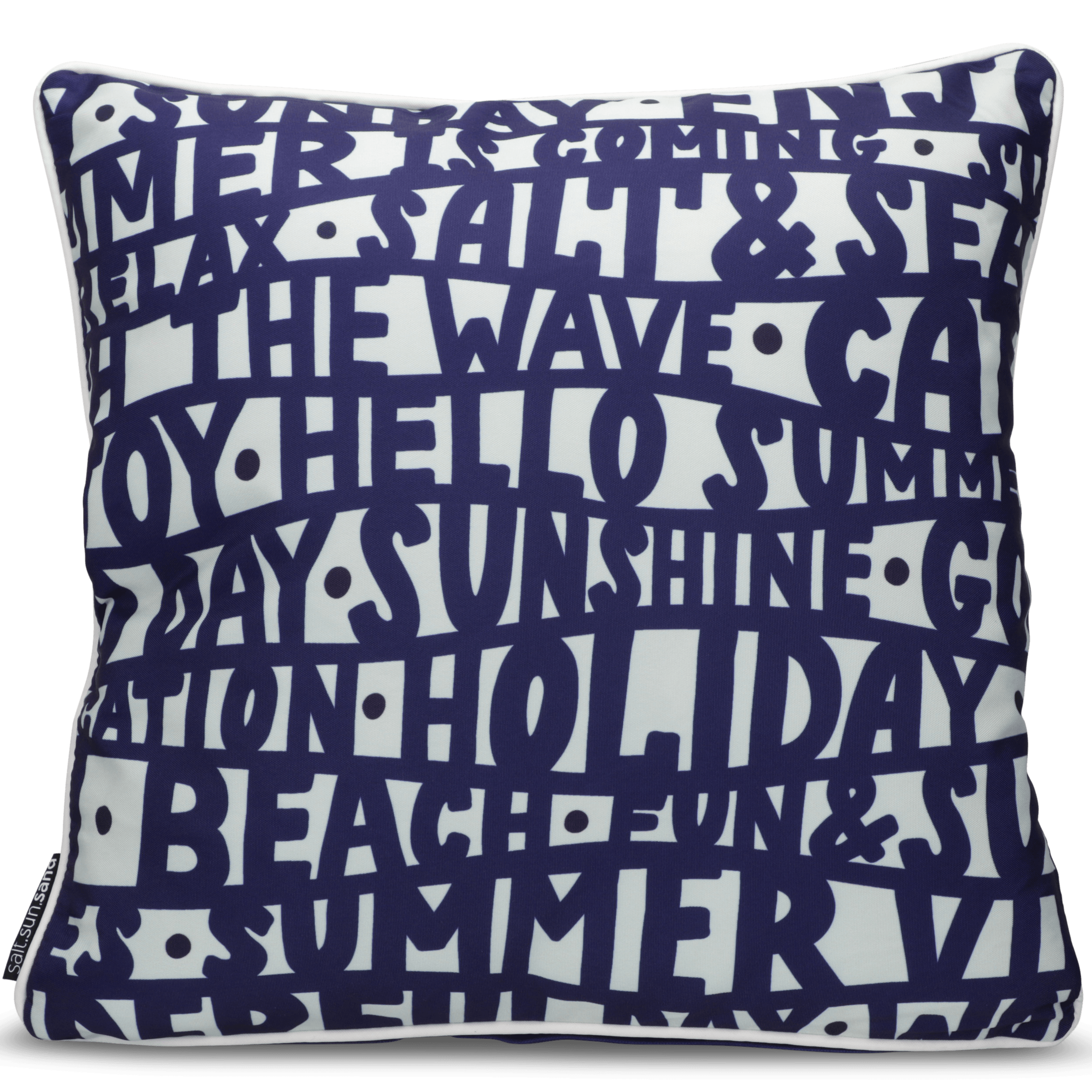 Navy Outdoor Cushions - Summer Vibe